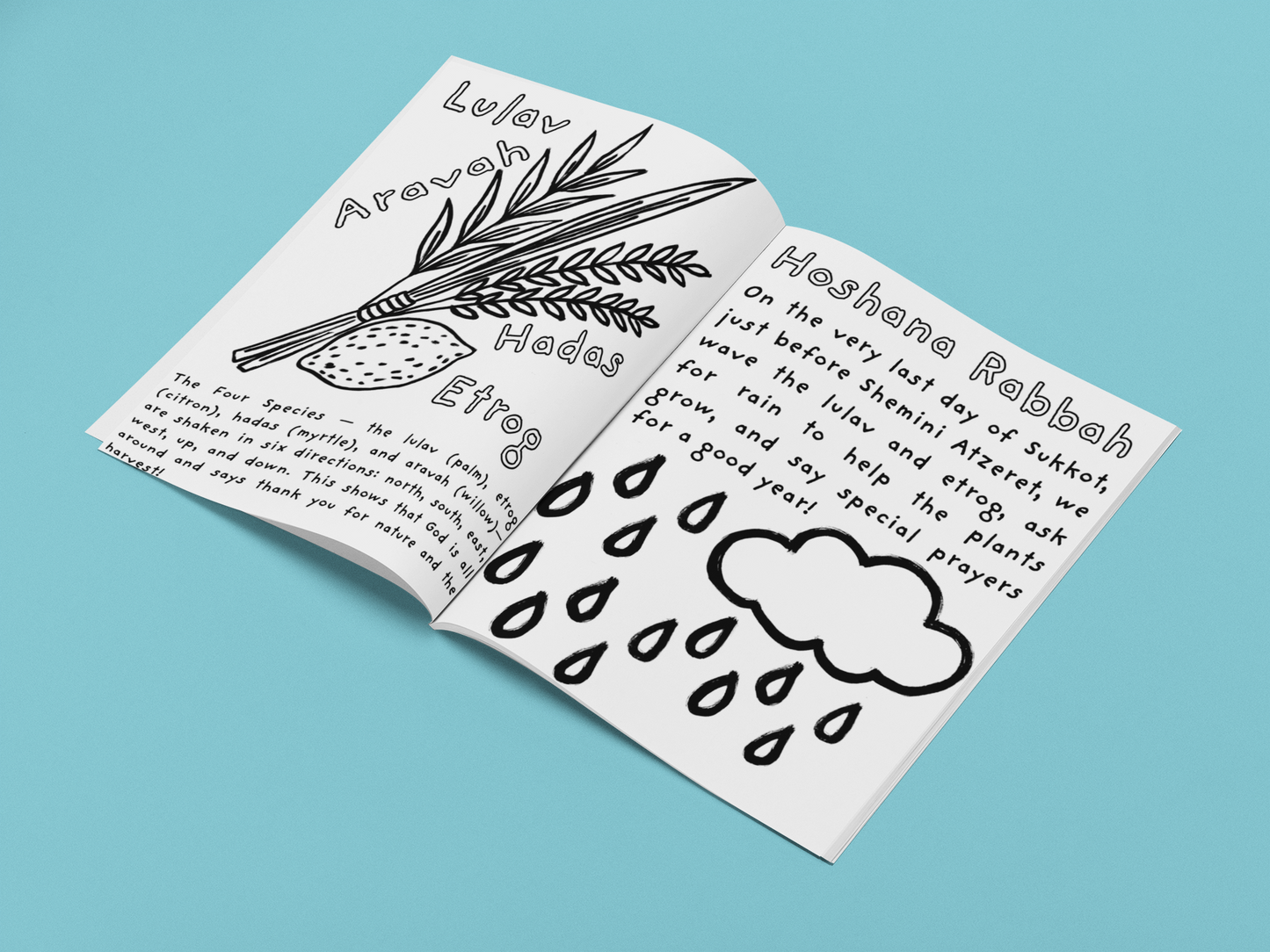 Sukkot Coloring Book