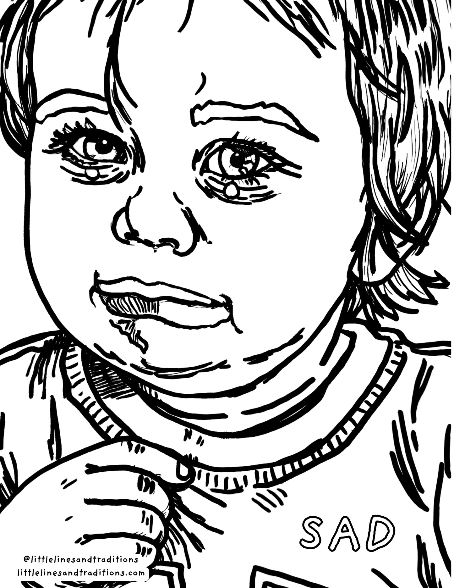 My Big Feelings – Printable Emotions Coloring Pack for Kids