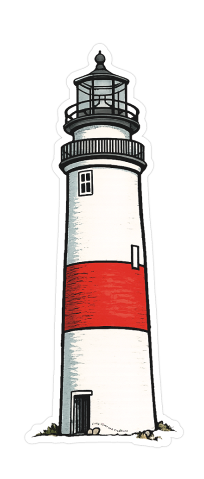 Nantucket Die-cut Sticker Pack