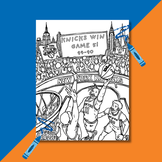 GO NEW YORK GO! Download & Print Coloring Page