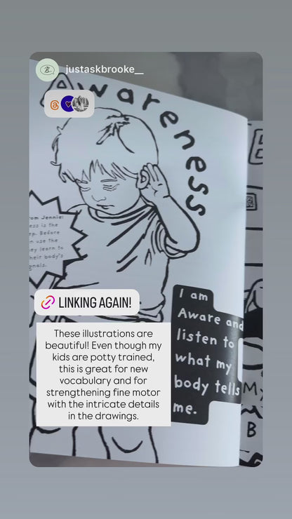 We Go Potty! Learning to Listen to My Body | A-Z Coloring & Activity Book